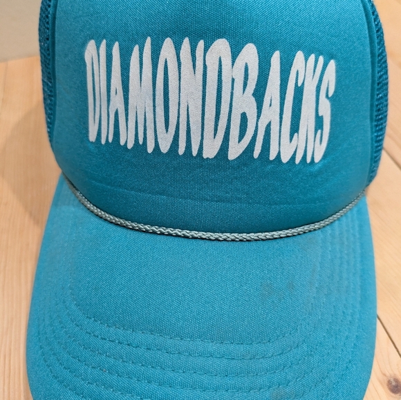 Diamondbacks Blue Trucker Hat Youth San Sun - Picture 5 of 8